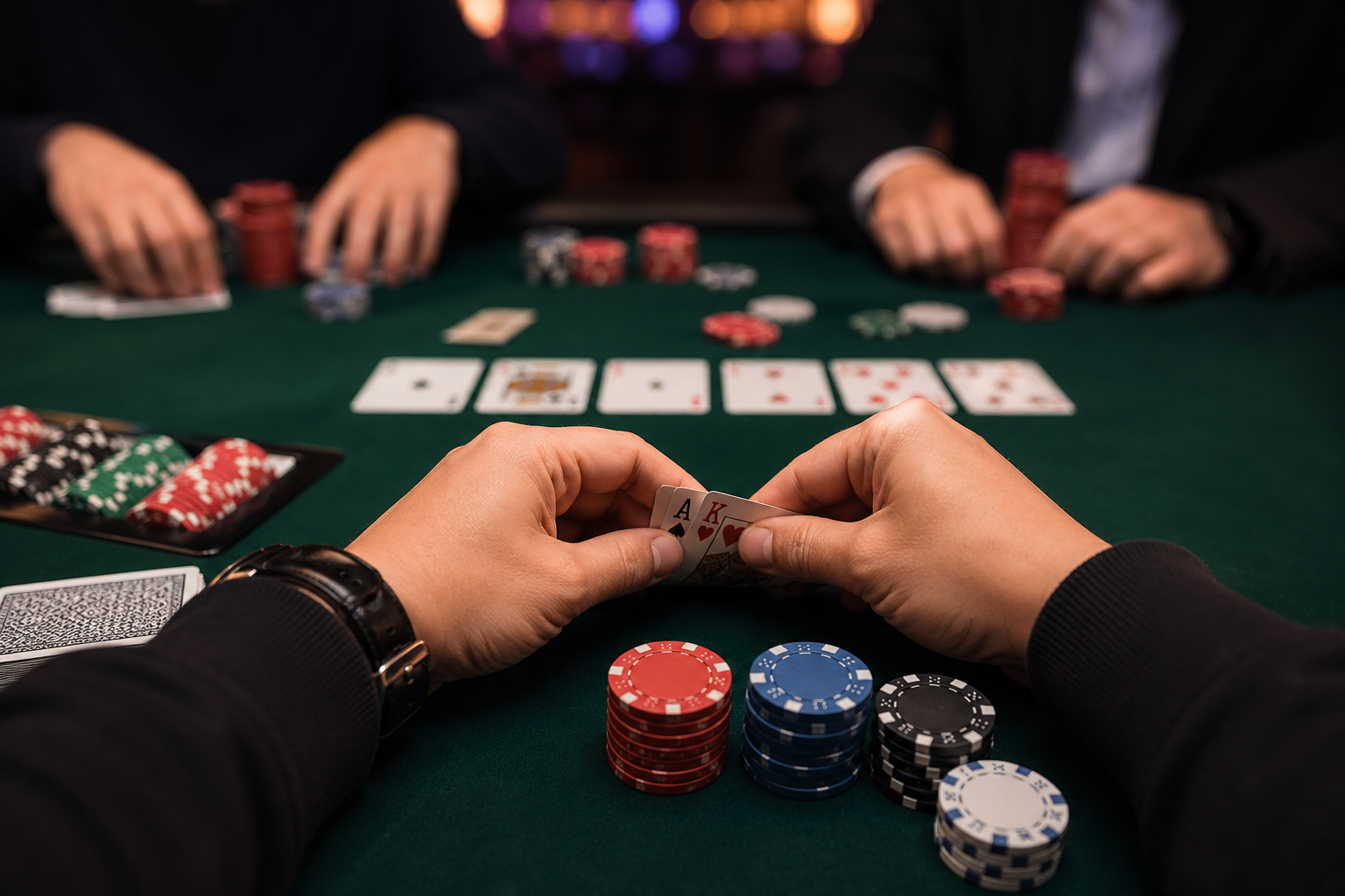 Poker Kasino untuk Pemula: Cara Melindungi Kartu dari Pengintipan Lawan