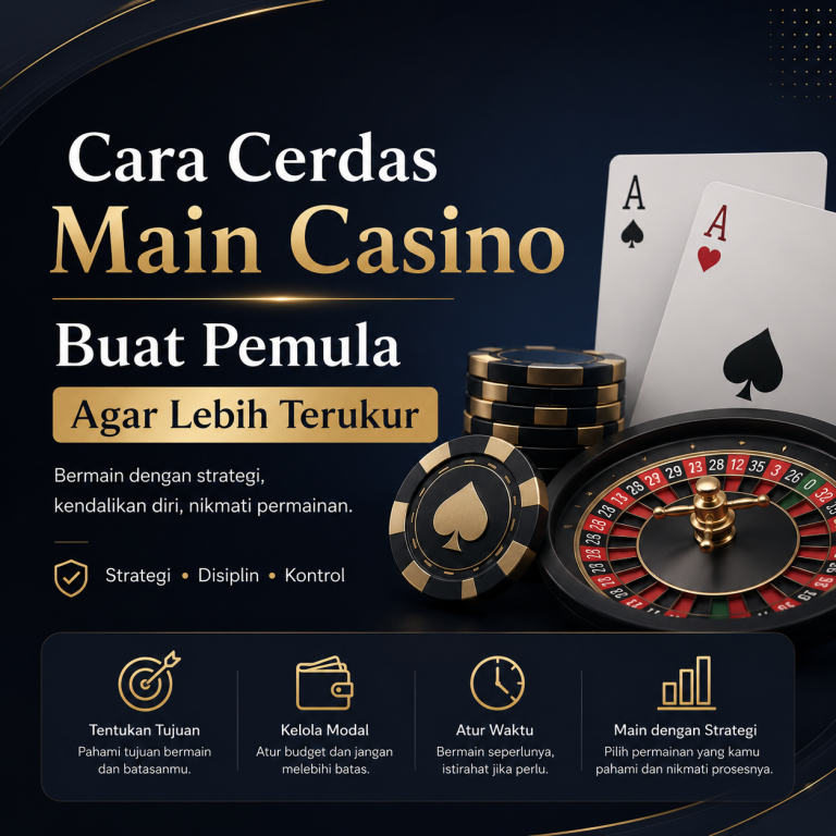 Strategi efektif dan tips casino dalam memilih website casino terpercaya yang aman.