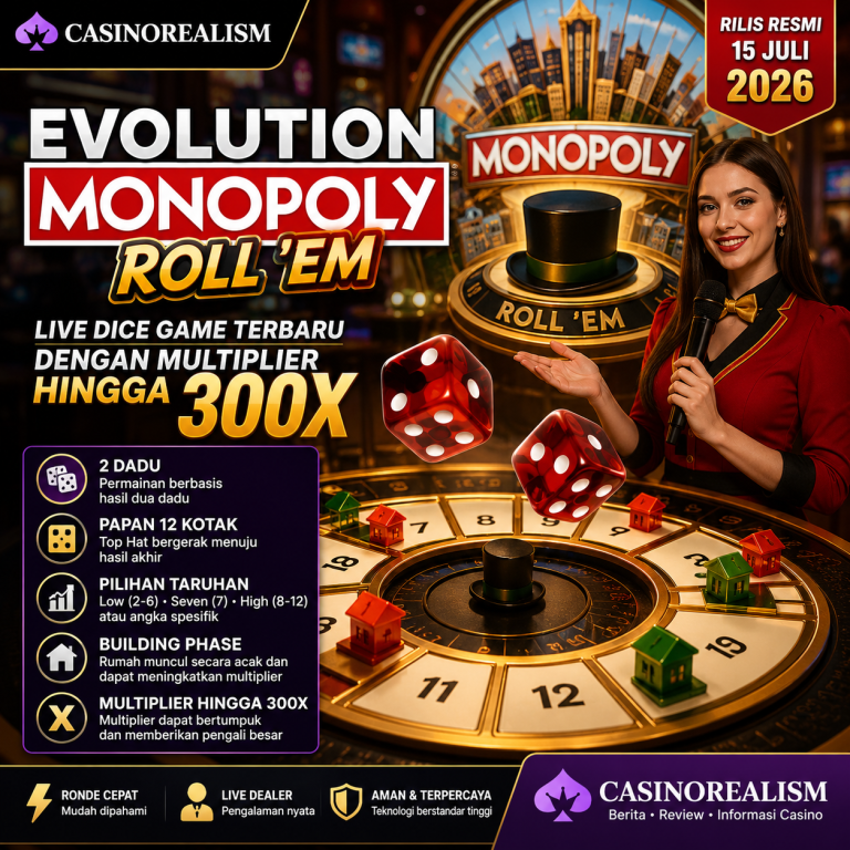 Evolution MONOPOLY Roll ’em